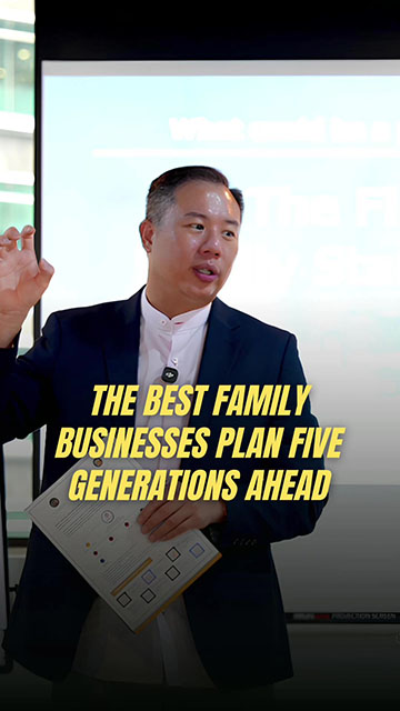 The Best Family Businesses Plan Five Generations Ahead